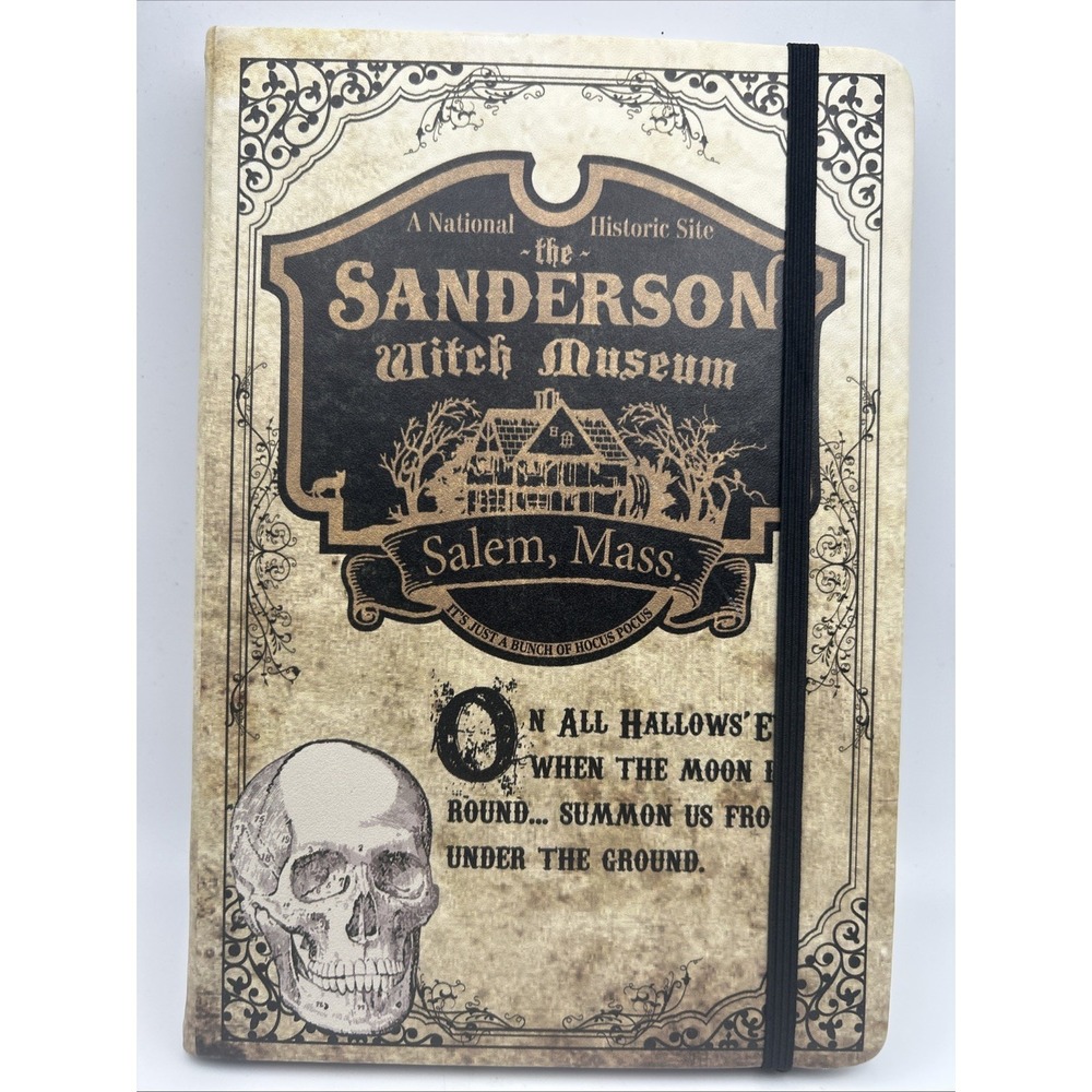 Hocus Pocus Story Book Sanderson Sisters Witch Museum Journal NEW Winifred Mary